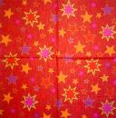 005 Sterne - 3-lagig (rot) - Papstar